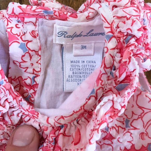 Baby summer dress with matching bloomer - Picture 2 of 4